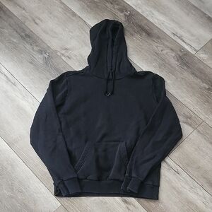 Nike Women's Black Hoodie With Black Swosh